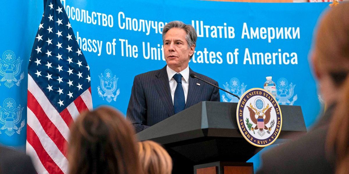 Ukraine-Konflikt: US-Außenminister Blinken auf Krisentour