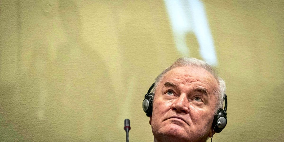 Bosnian Serb war criminal Ratko Mladić died in The Hague
