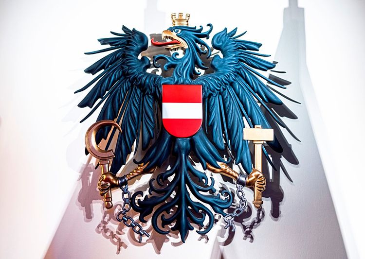 Staatswappen Österreichs.