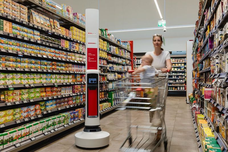 Spar setzt erstmals Roboter für die Inventur ein