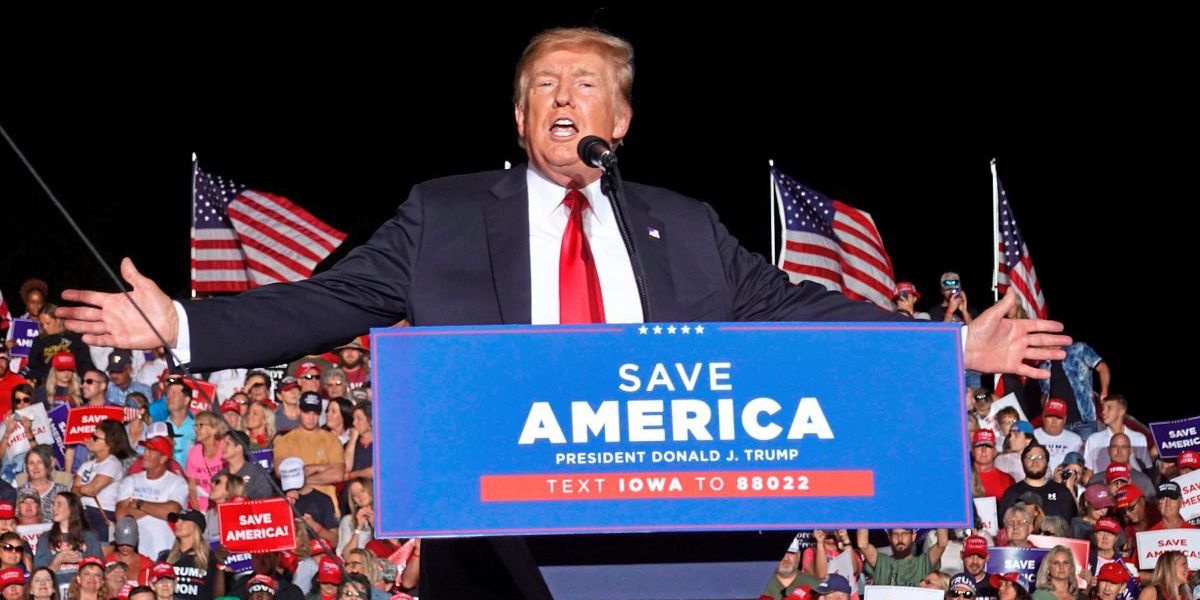 Donald Trump will wieder an die Macht