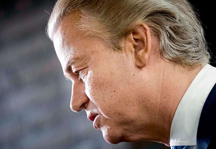 Porträt von Geert Wilders