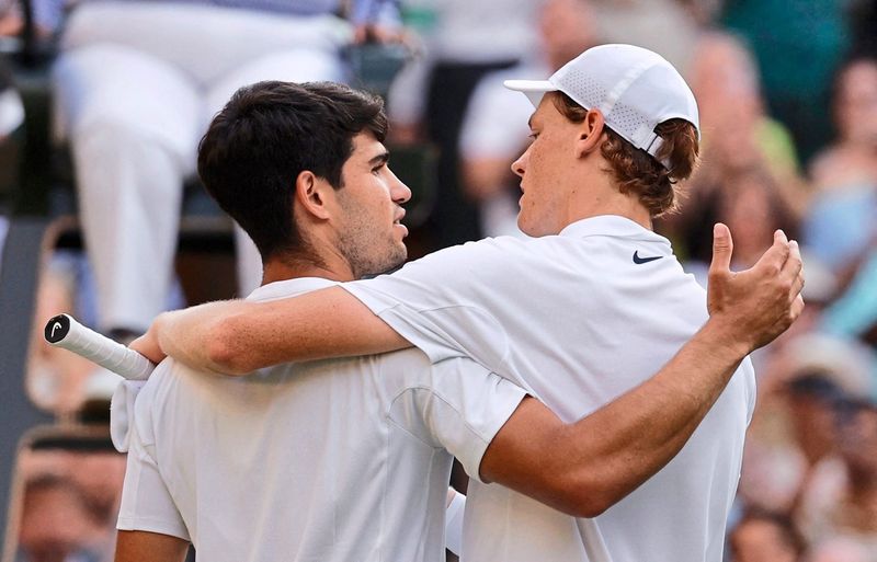 Sinner oder Alcaraz, das ist auch bei den US Open die Titelfrage