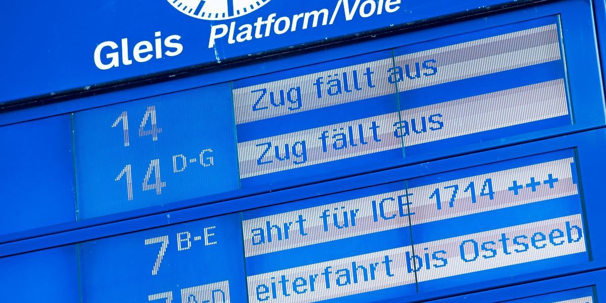 Deutscher Staatsschutz vermutet bei Bahnsabotage "politisch motivierte Tat"