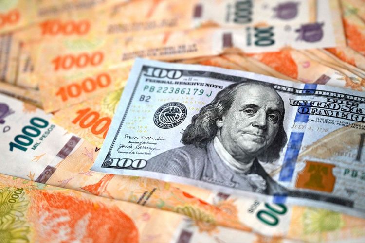Argentinien, Peso, Dollar, Inflation