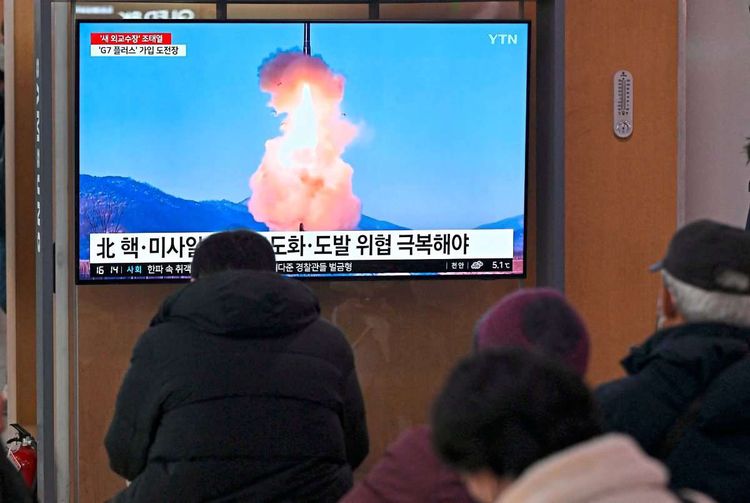 Nordkorea Übertragung Raketenstart