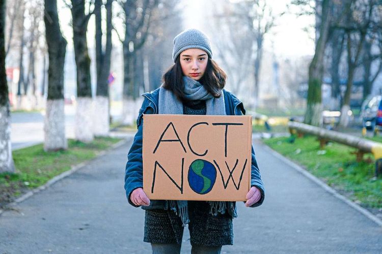 Klimaaktivistin