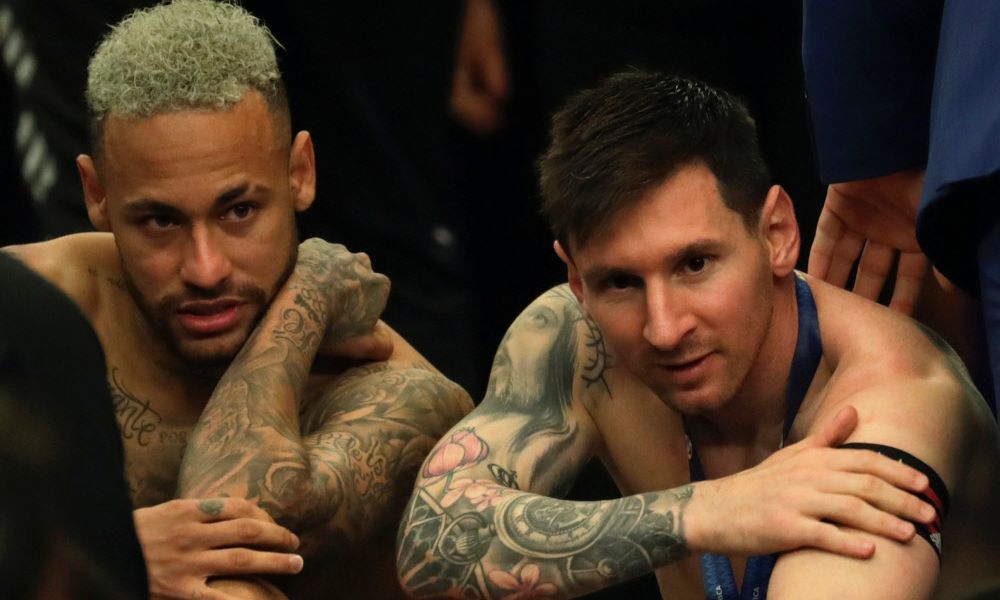 Neymar Huldigte Messi Nach Triumph Bei Copa America Fussball Derstandard De Sport
