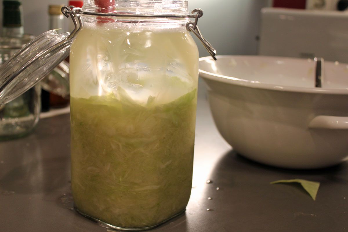 Weihnachtsmenü, Teil 1: Selbstgemachtes Sauerkraut - Weihnachten ...