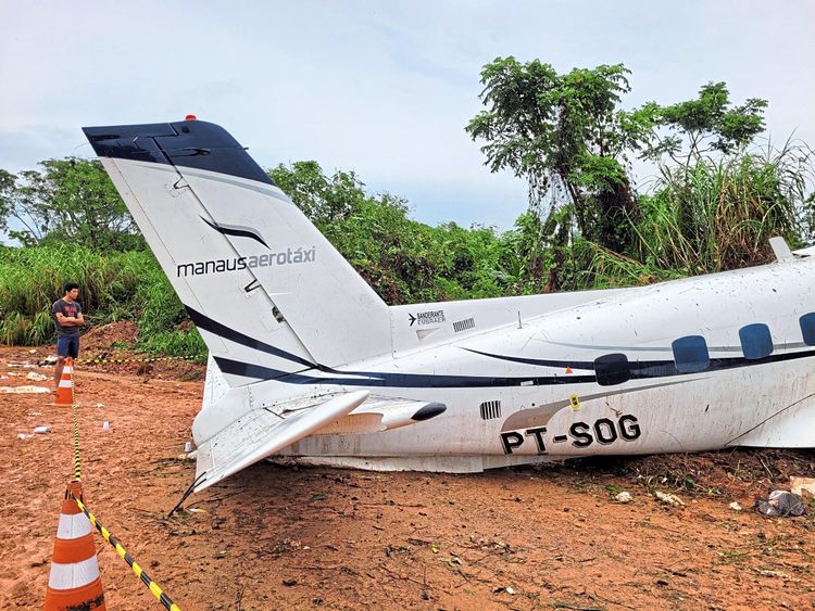 Flugzeugabsturz im brasilianischen Amazonas