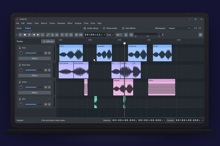 Audacity 4.0