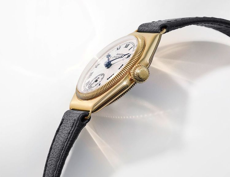 Goldende Armbanduhr
