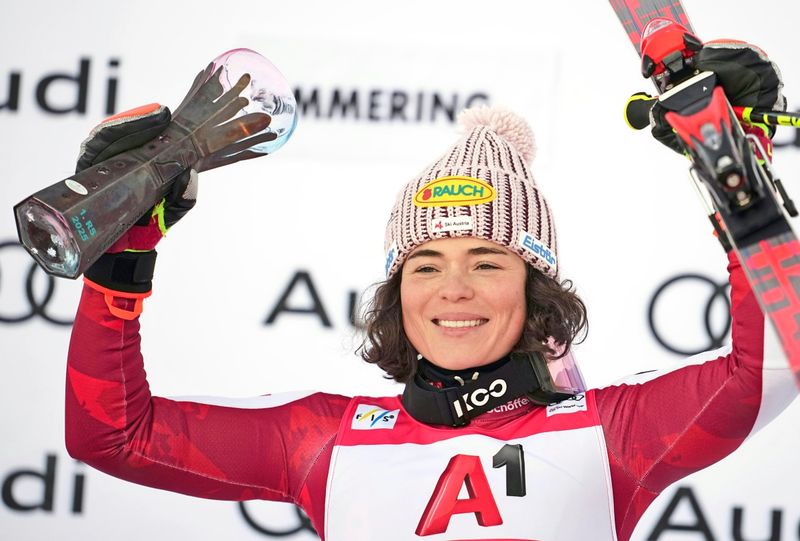 Julia Scheib siegt auch am Semmering: "Es macht momentan sehr viel Spaß"