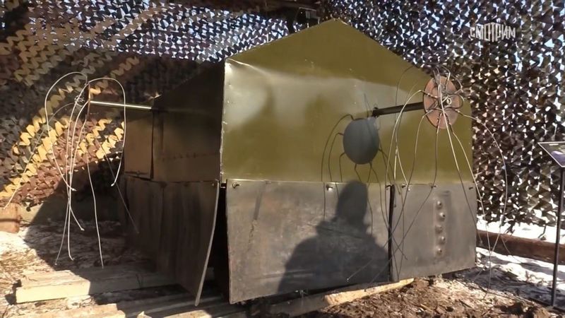 "Sarg mit Propellern": Russland testet Drohnenabwehr mit rotierenden Stahlseilen