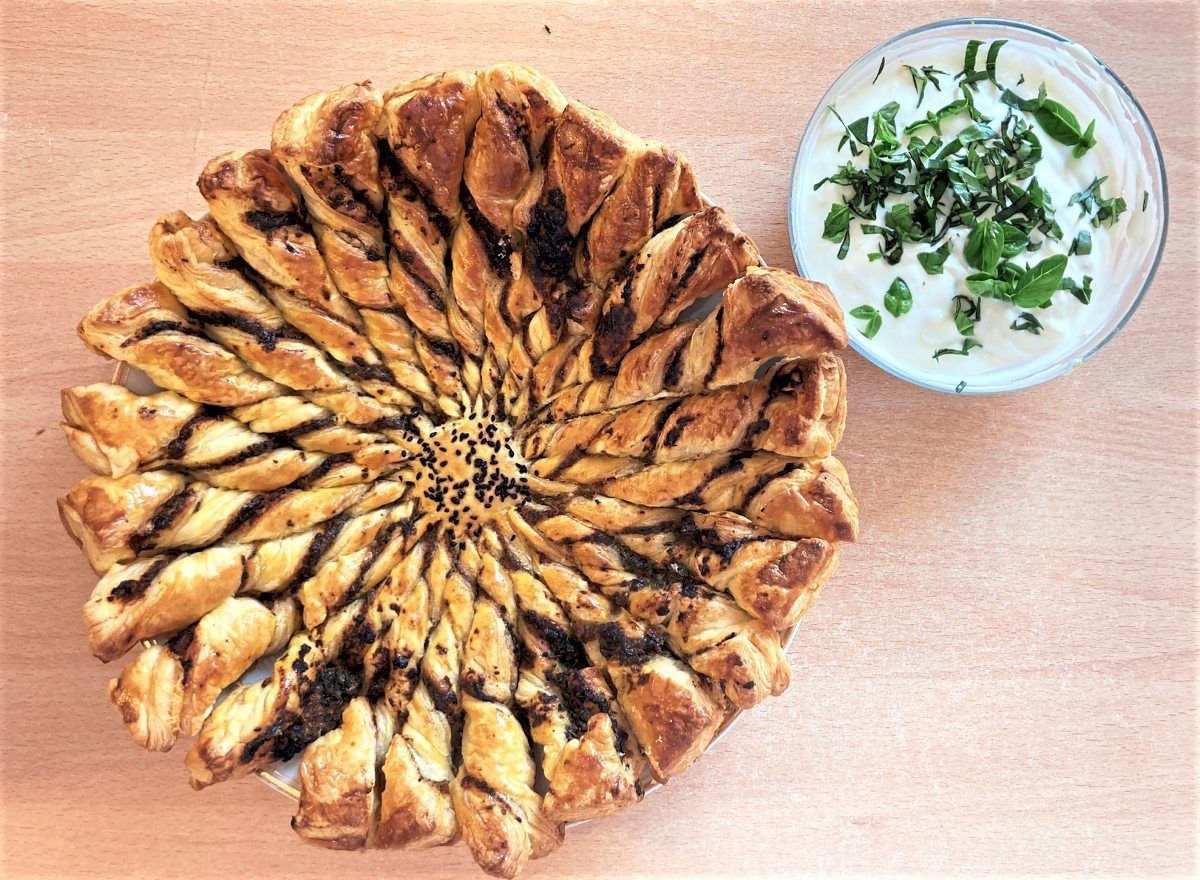 Rezept für Tarte Soleil, ein perfektes Fingerfood Vorspeisen & Suppen