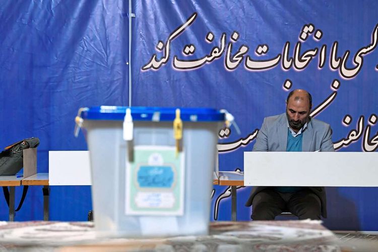 Wahllokal im Iran
