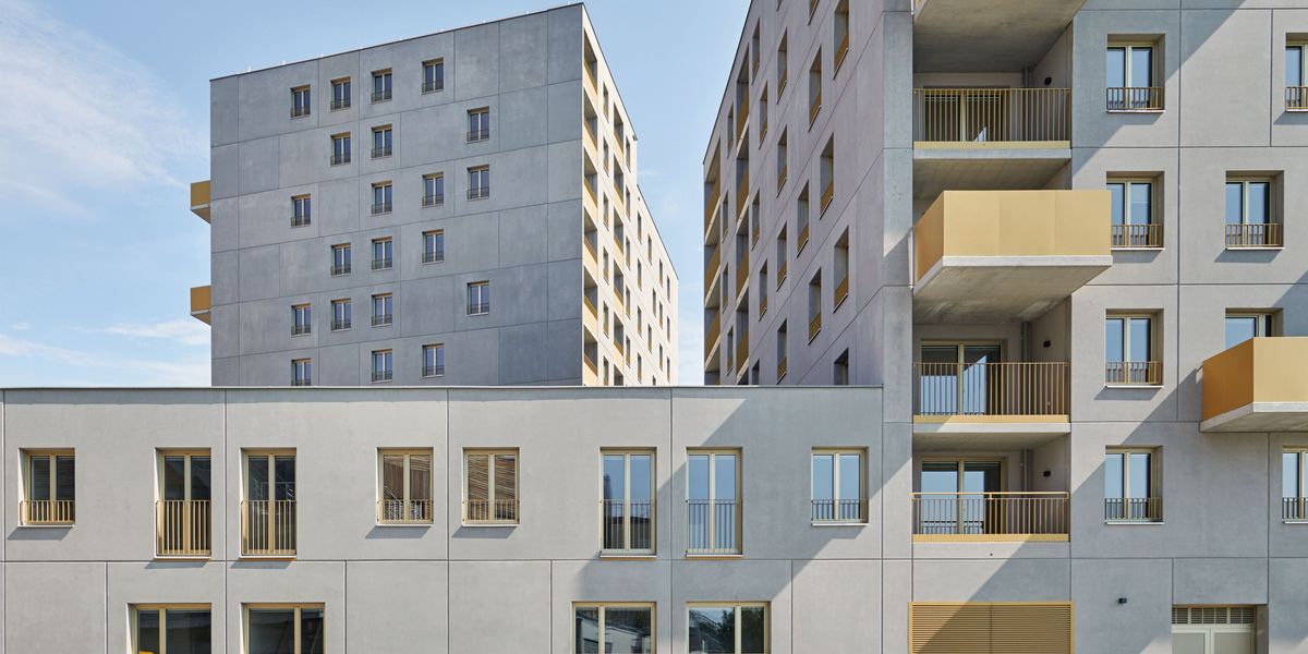 Neuer Plattenbau in Wien setzt auf Sichtbeton statt Styropor