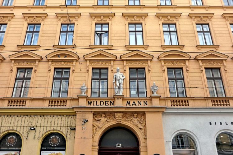 Ein Wiener Zinshaus.