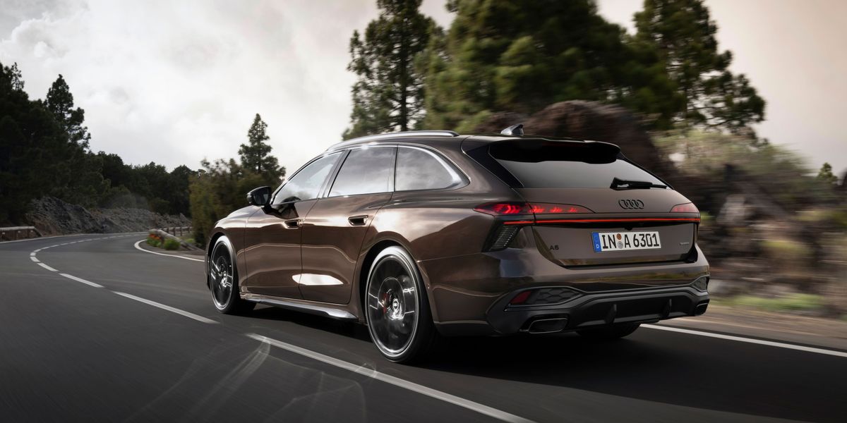 Audi A6 Avant, die elegante Form des Widerstands