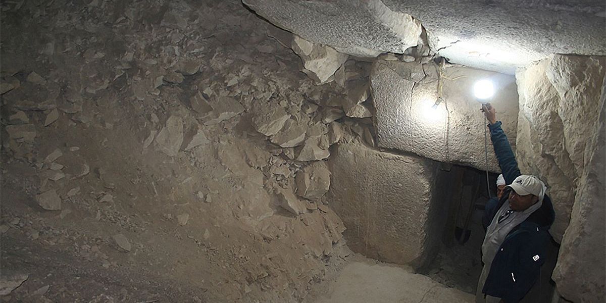 Verborgene Räume in 4.500 Jahre alter ägyptischer Pyramide entdeckt