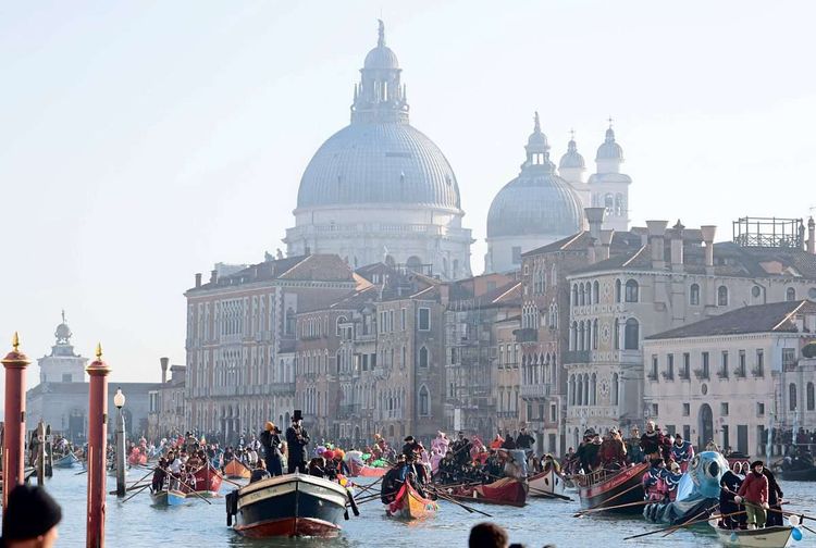 Karneval in Venedig: Die Stadt verlangt von Tagestouristen Eintrittsgeld.