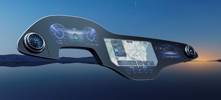 Mercedes präsentiert knopfloses digitales Cockpit - Innovationen -   › Web