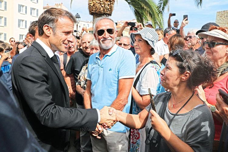 Frankreich: Emmanuel Macron stellt Korsika Autonomie in Aussicht - DER  SPIEGEL