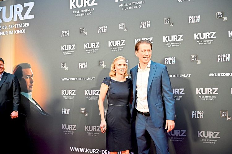 Sebastian Kurz und Lebensgefährtin Susanne Thier