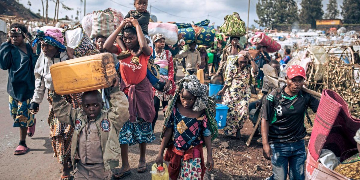 Hilfsorganisationen im Ostkongo von Fluchtbewegungen überwältigt