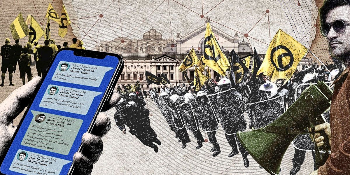 Sellner claimed: Auditor helped Identitarians over a beer with tips on ...