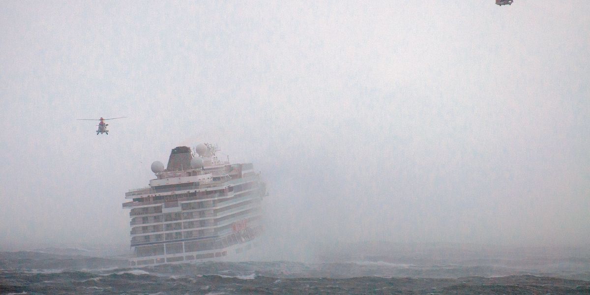 Im Kreuzfahrtsimulator den Sturm proben