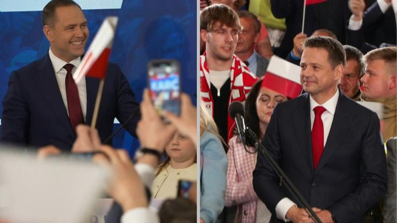 Linker Präsidentschaftskandidat in Polen vor Stichwahl knapp vorne