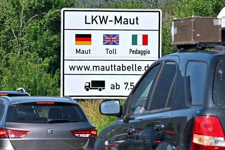Im Bild der Grenzübergang Walserberg in Salzburg an der bayerischen Grenze.