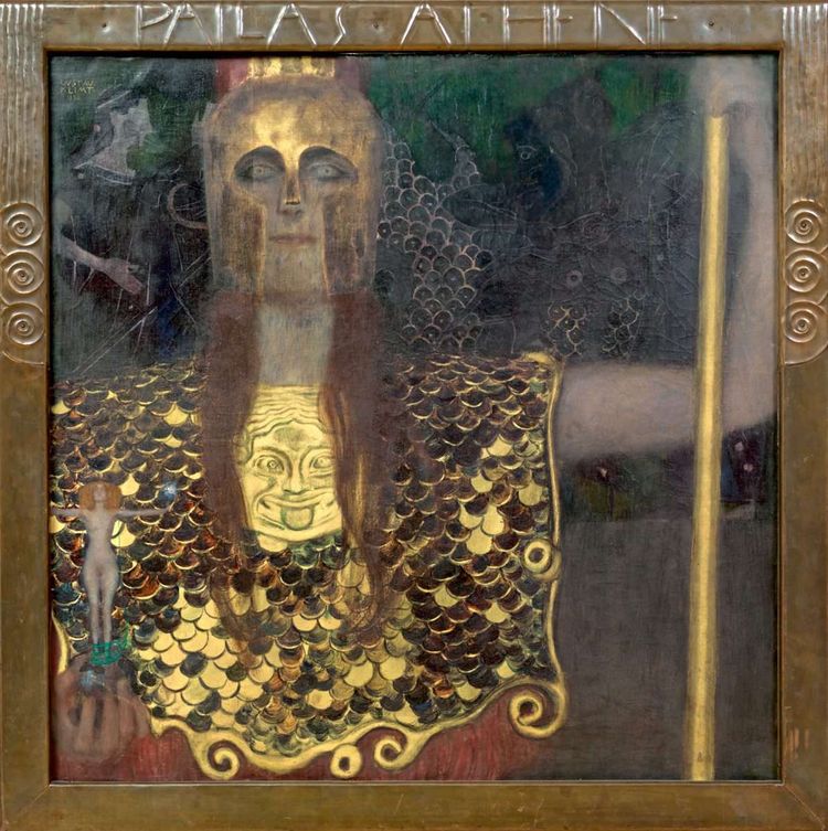 Gustav Klimt Pallas Athene