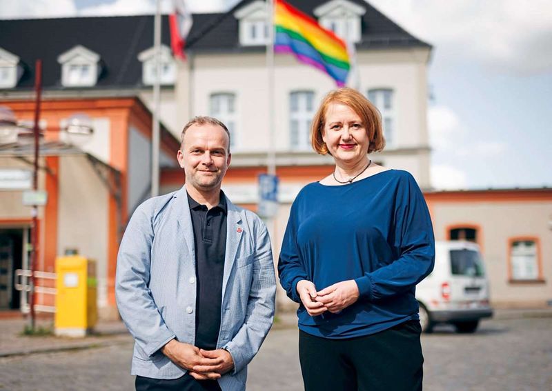 Verbot von Regenbogenfahne in ostdeutscher Stadt sorgt für Aufregung