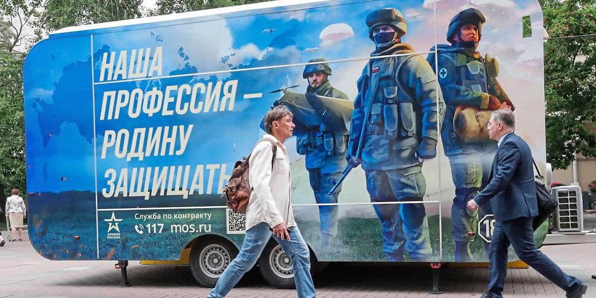 Moskau bietet neuen Soldaten 54.000 Euro Jahresgehalt