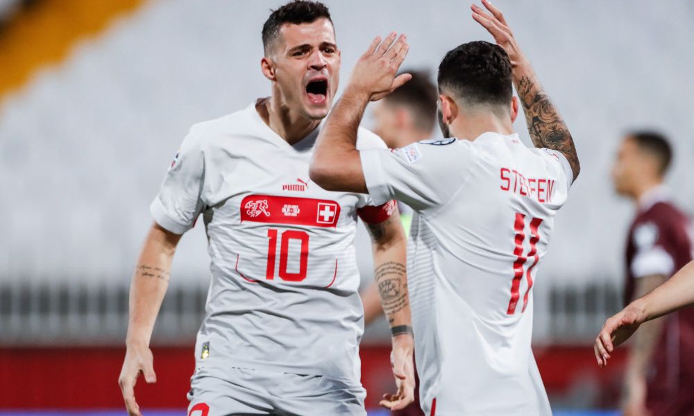 Switzerland wins 5-0 in European Championship qualifiers in a ghost