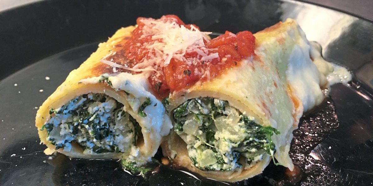 Crespelle mit Spinat-Ricotta-Füllung - Rezepte - derStandard.de › Lifestyle