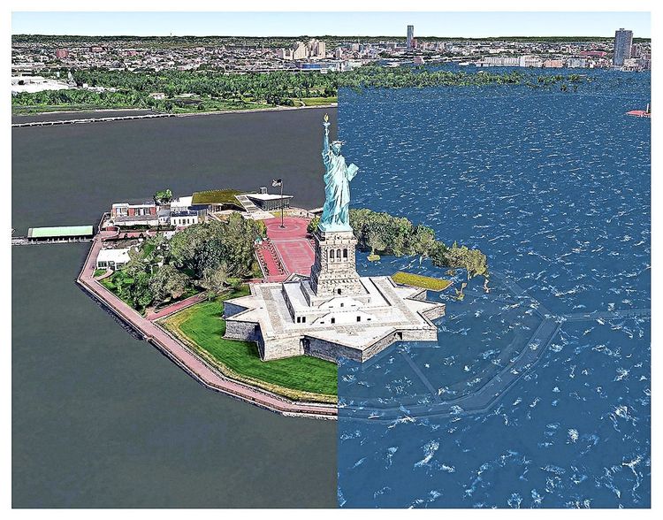 Die US-Metropole New York Sinkt Ab - Natur - DerStandard.de › Wissen ...