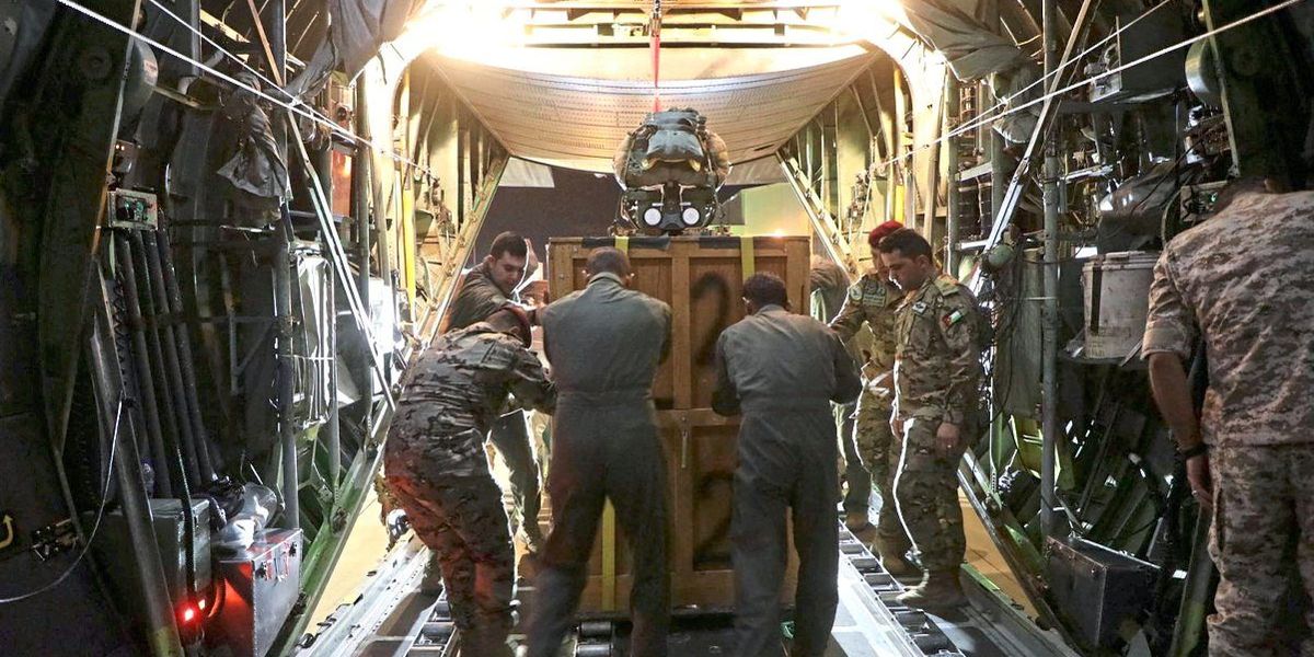 Jordan is apparently dropping medical supplies over the Gaza Strip
