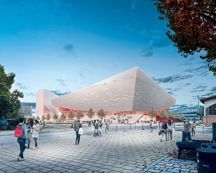 Die geplante Wien Holding Arena