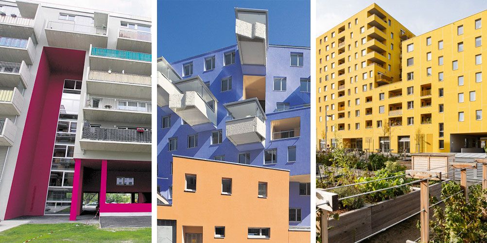 Farbige Fassade: Ein Haus wie ein Chamäleon - Immobilien - derStandard