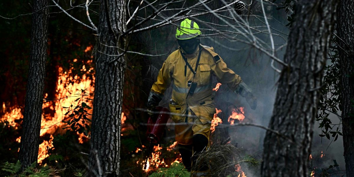 Erbitterter Kampf gegen die Flammen bei Bordeaux und Madrid