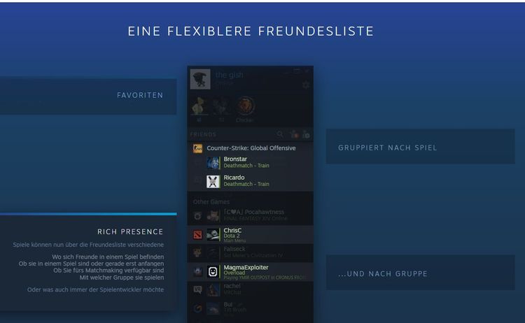 Neuer Steam-Chat geht offiziell an den Start - Games - derStandard.de › Web