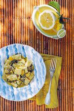 Rezept für Zitronen-Zucchini-Carbonara