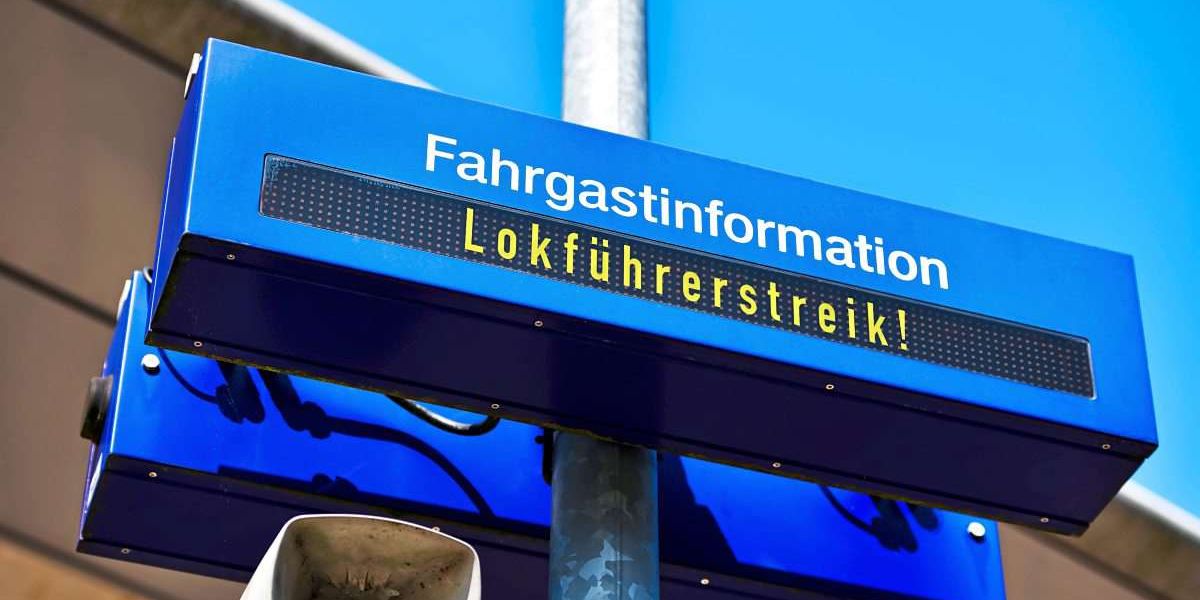 Deutsche Lokführer und Flughafen-Bodenpersonal kündigen Streiks an