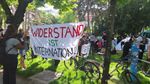 "Pro-Palästina-Proteste": Nun rücken auch auf dem Campus der Uni Wien Aktivisten mit Zelten an