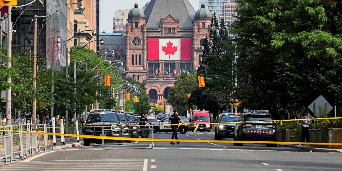 Schüsse vor US-Konsulat im kanadischen Toronto
