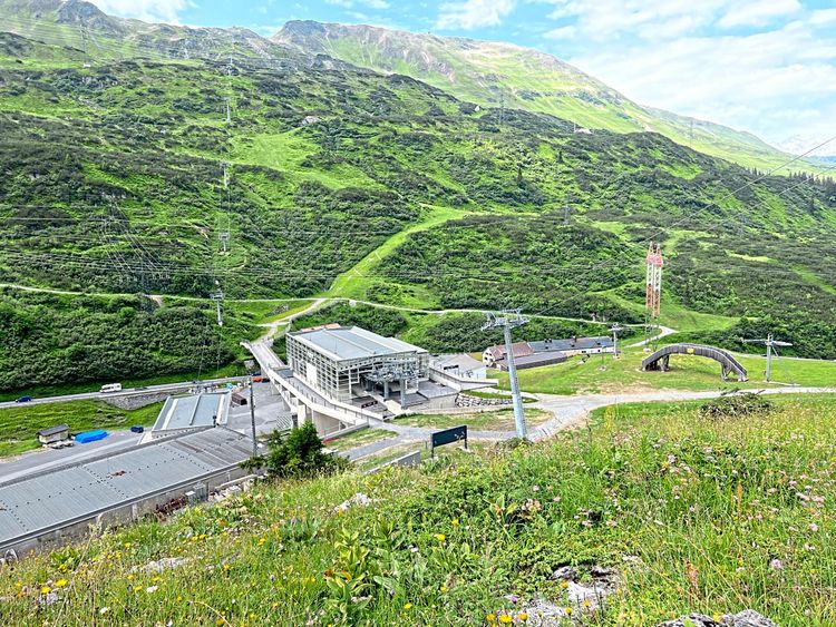 Windkraft, Alpe Rauz, Arlberg, Gamprin