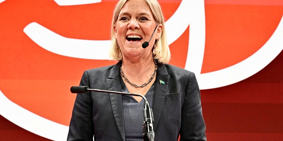 Schwedens Mitte-Links-Opposition liegt bei Parlamentswahl knapp vorn